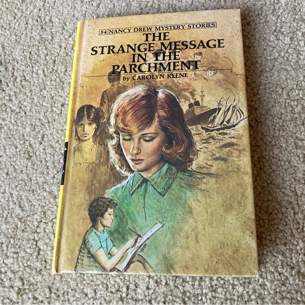 Nancy Drew Mystery Stories #54 Book - The Strange Message in the Parchment